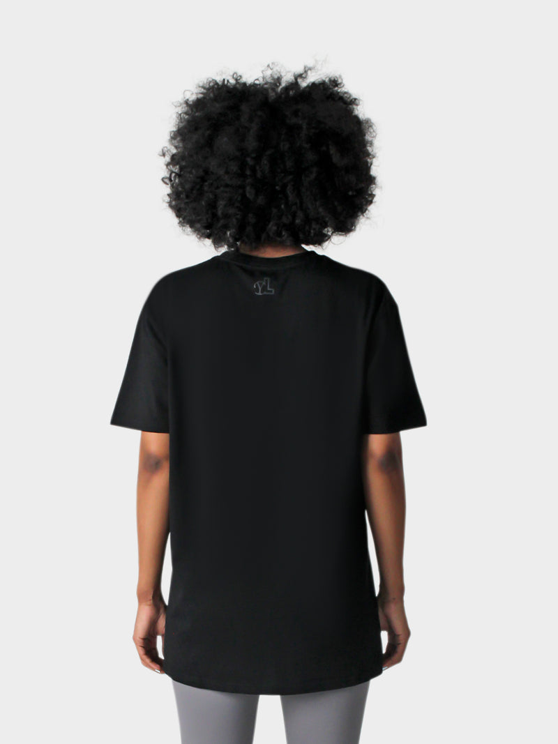 LUPITU PATIENCE BLACK YVES TEE