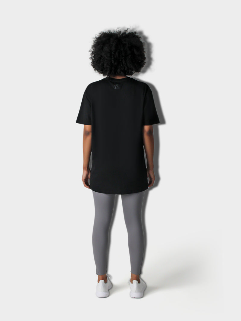 LUPITU PATIENCE BLACK YVES TEE