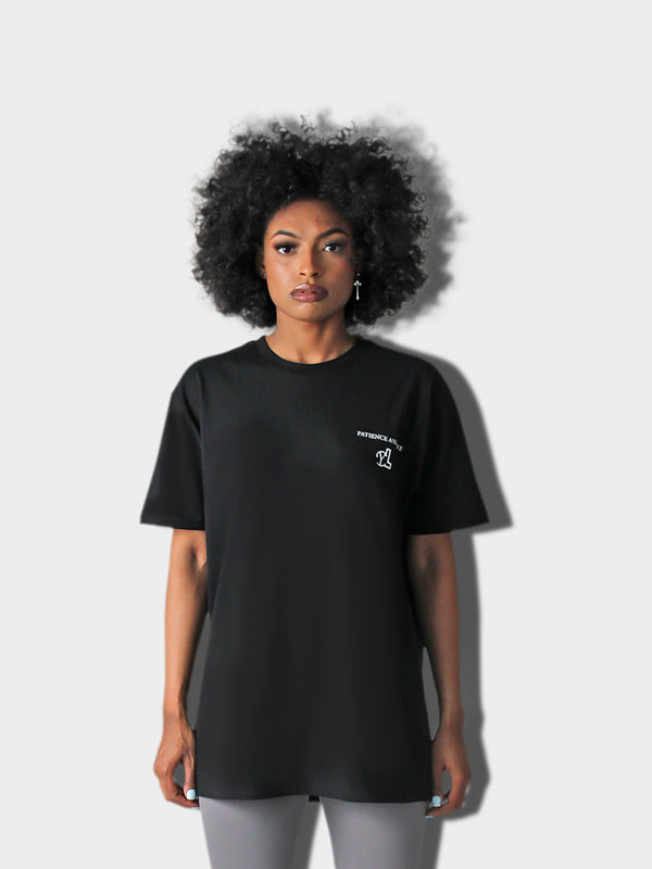 LUPITU PATIENCE BLACK YVES TEE