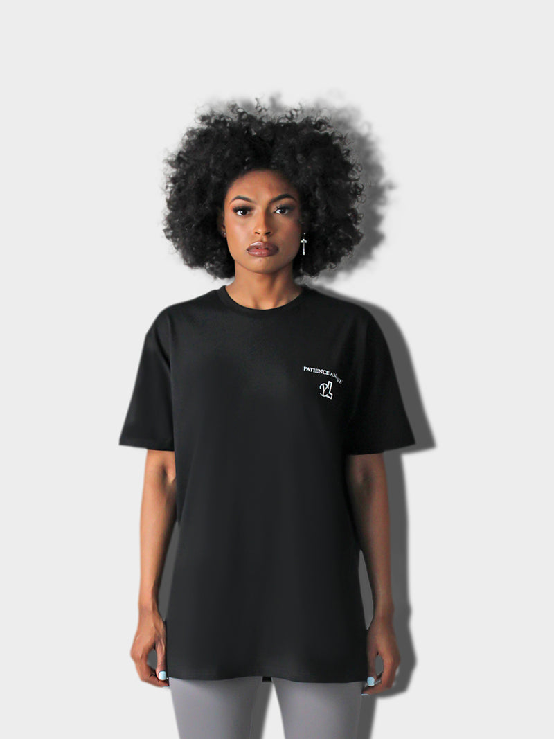LUPITU PATIENCE BLACK YVES TEE