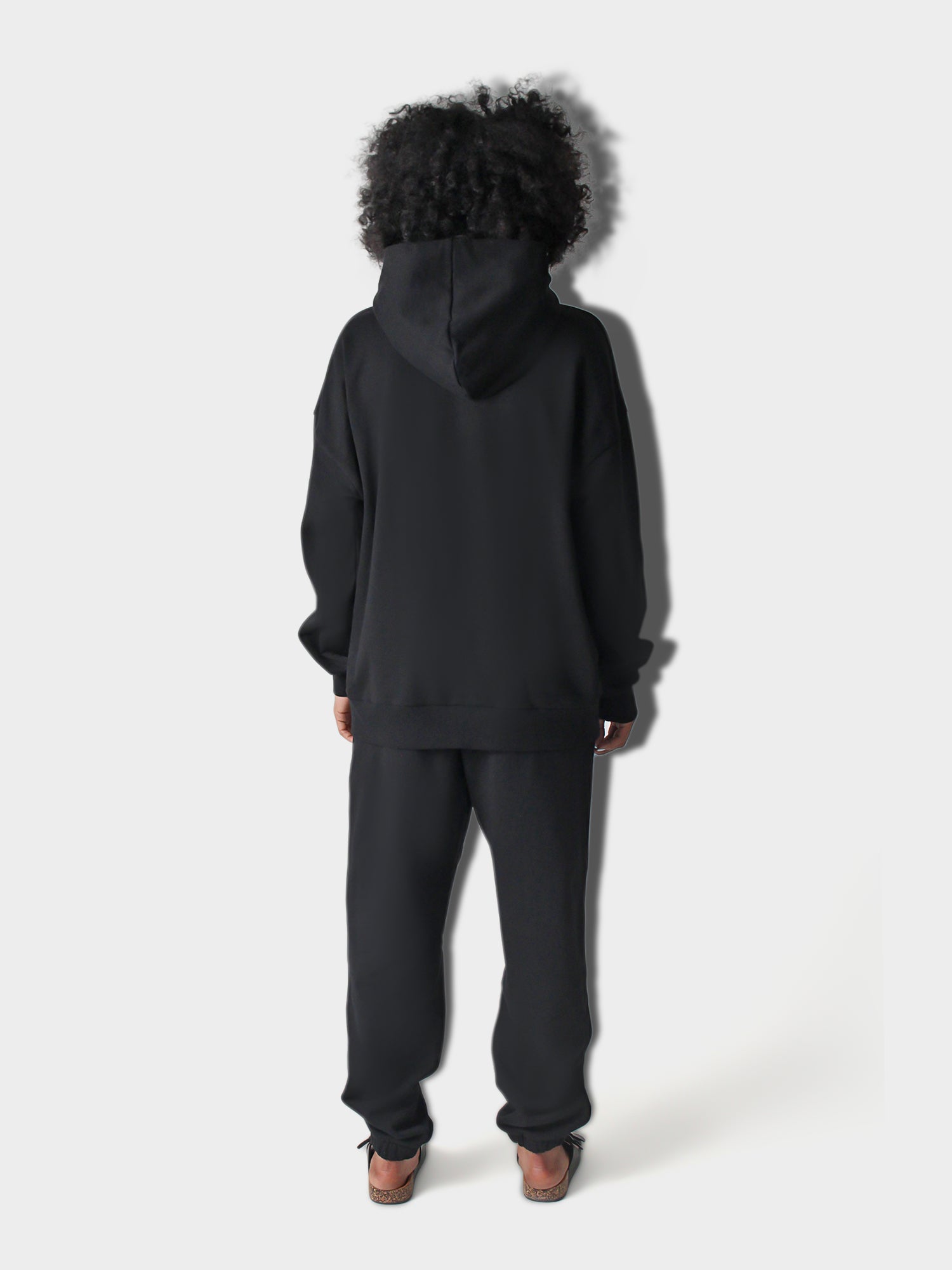 LUPITU WOMEN'S PATIENCE BLACK HOODIE