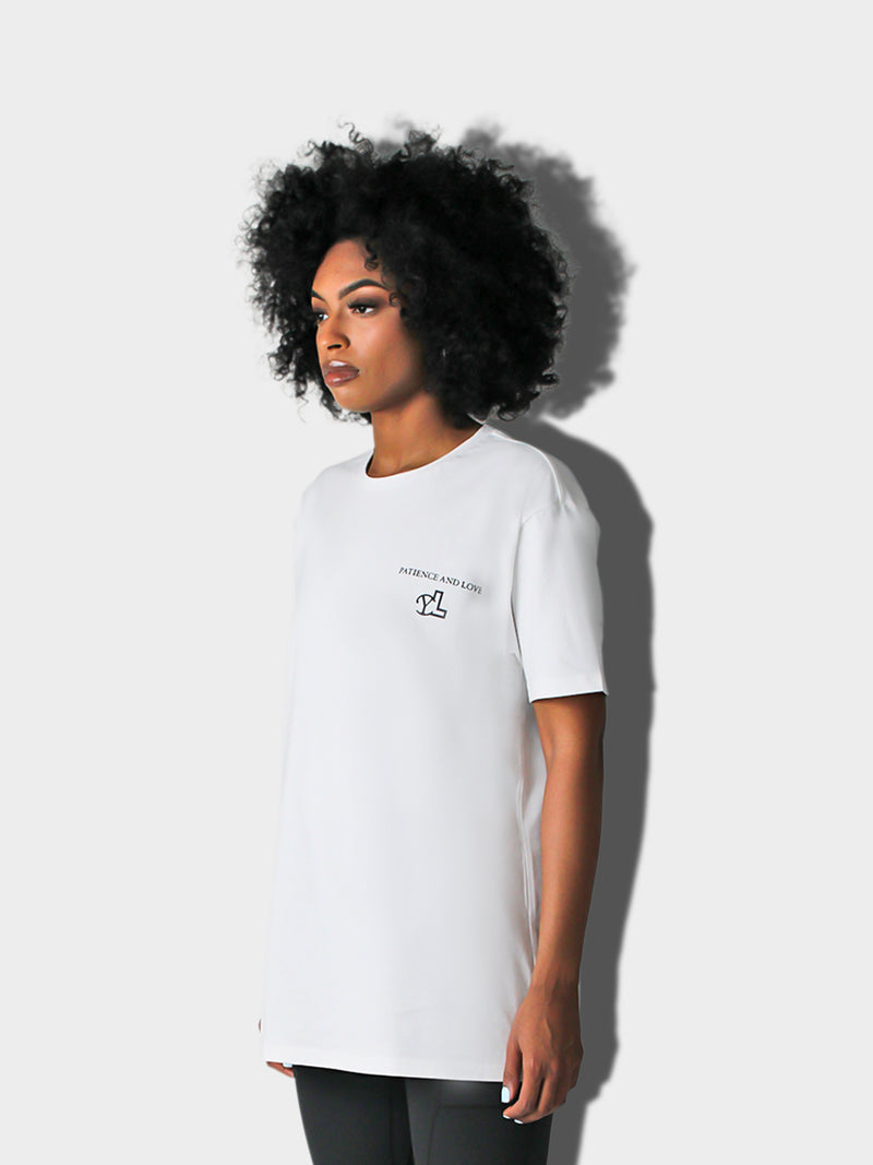 LUPITU PATIENCE WHITE YVES TEE