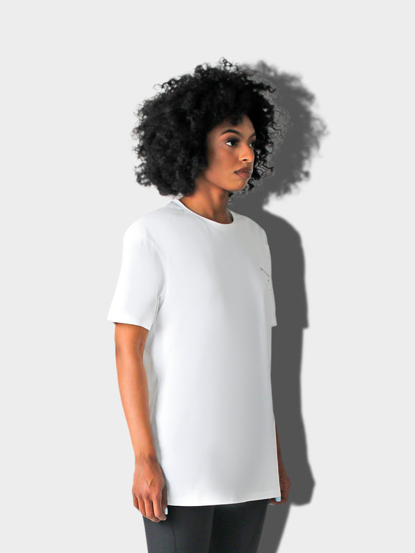 LUPITU PATIENCE WHITE YVES TEE