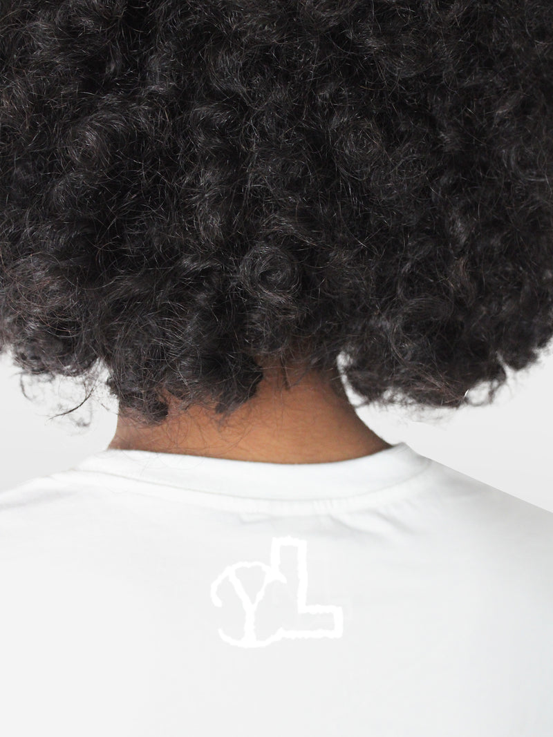 LUPITU PATIENCE WHITE YVES TEE