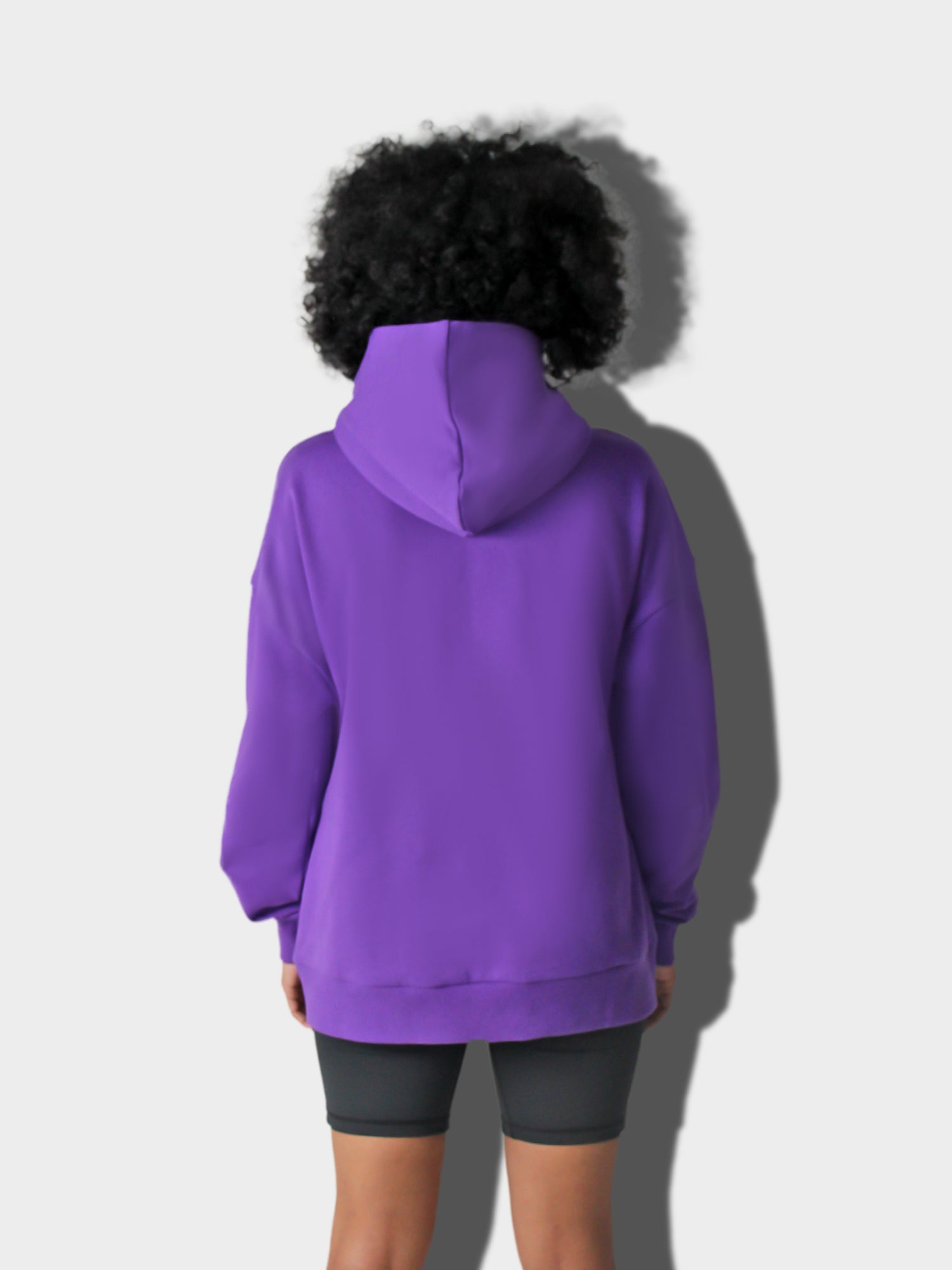 LUPITU WOMEN'S PURPLE  HOODIE