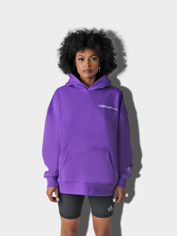 LUPITU PURPLE FEELING HOODIE
