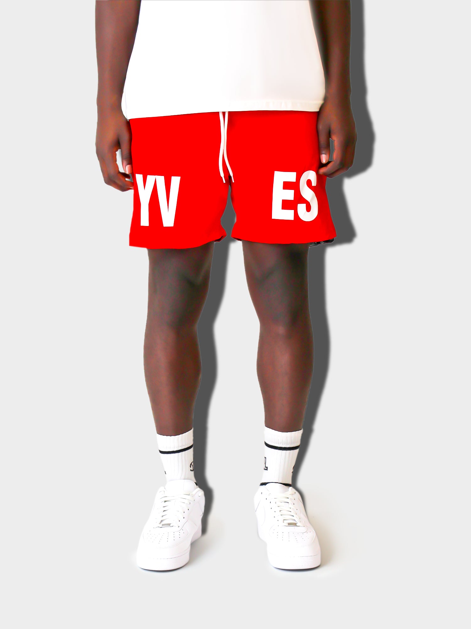 LUPITU MEN'S RED LPTU SHORT