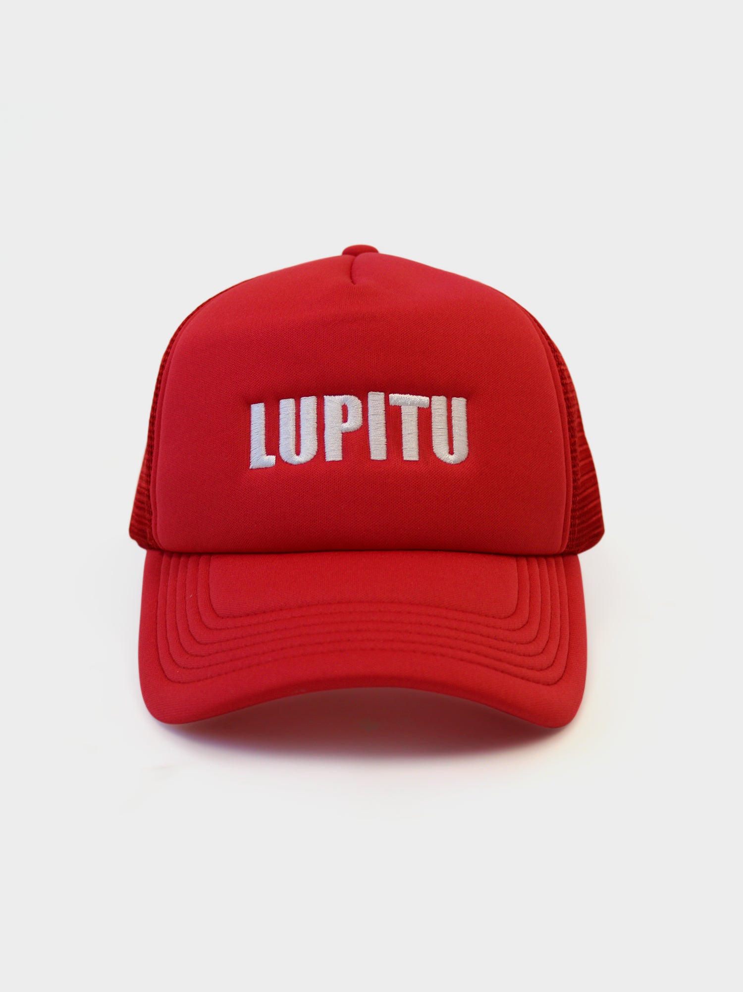 LUPITU RED TRUCKER CAP