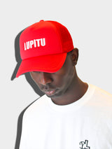 LUPITU RED TRUCKER CAP