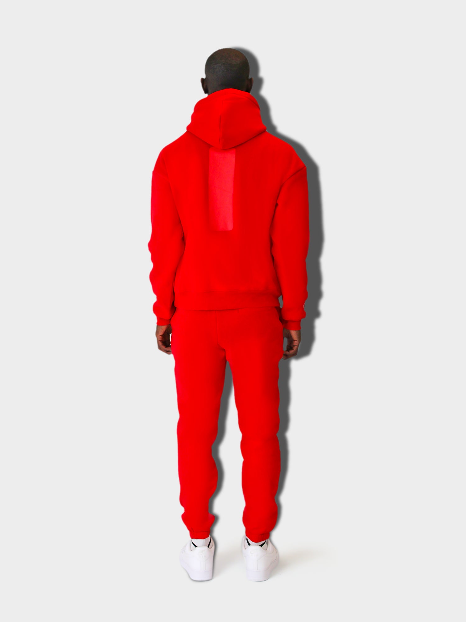LUPITU MEN'S RED YL LOGO JOGGER PANT