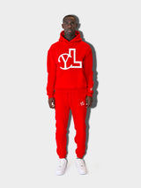 LUPITU RED YL LOGO JOGGER PANT