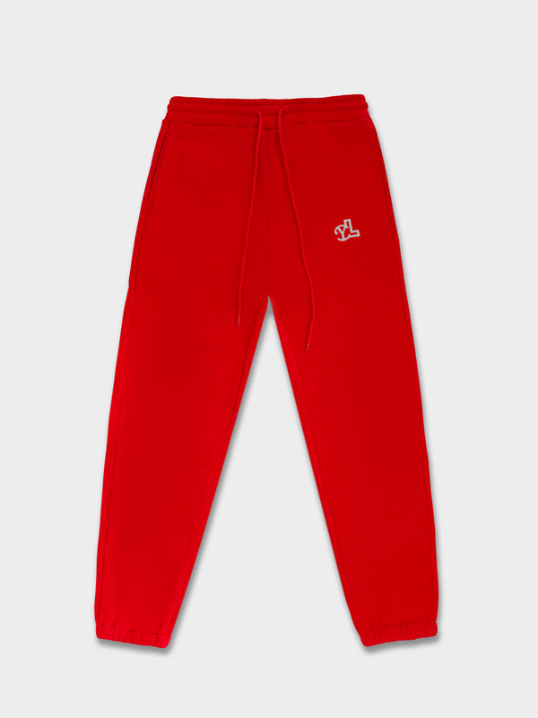 LUPITU RED YL LOGO JOGGER PANT