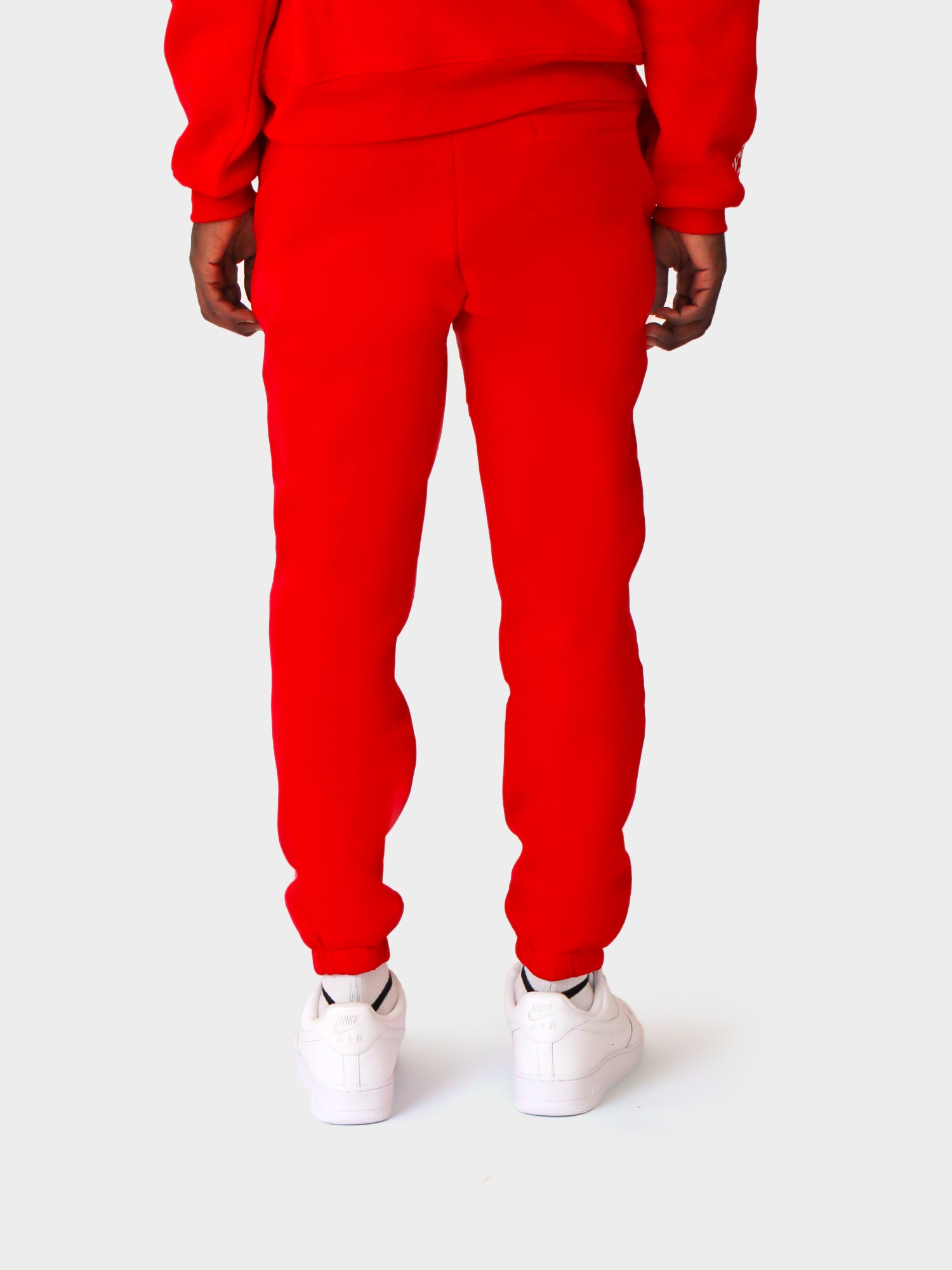 LUPITU MEN'S RED YL LOGO JOGGER PANT