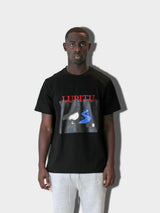 LUPITU SCHWAN BLACK TEE