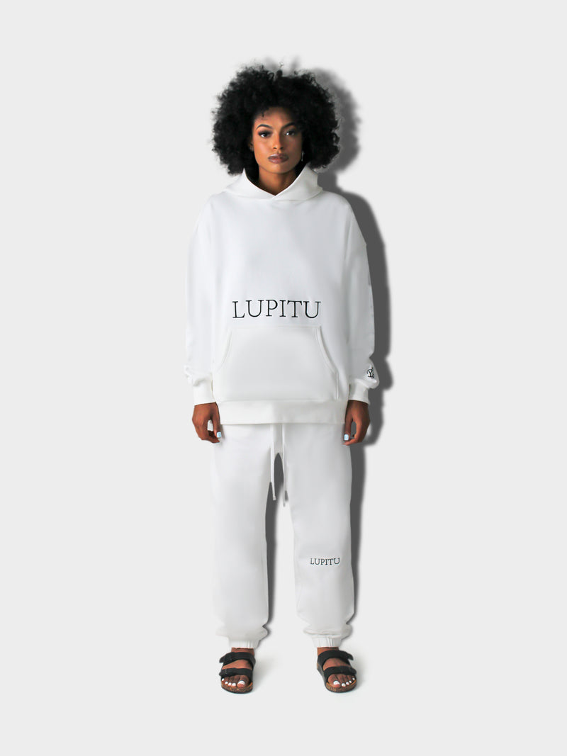LUPITU WHITE JOGGER PANT
