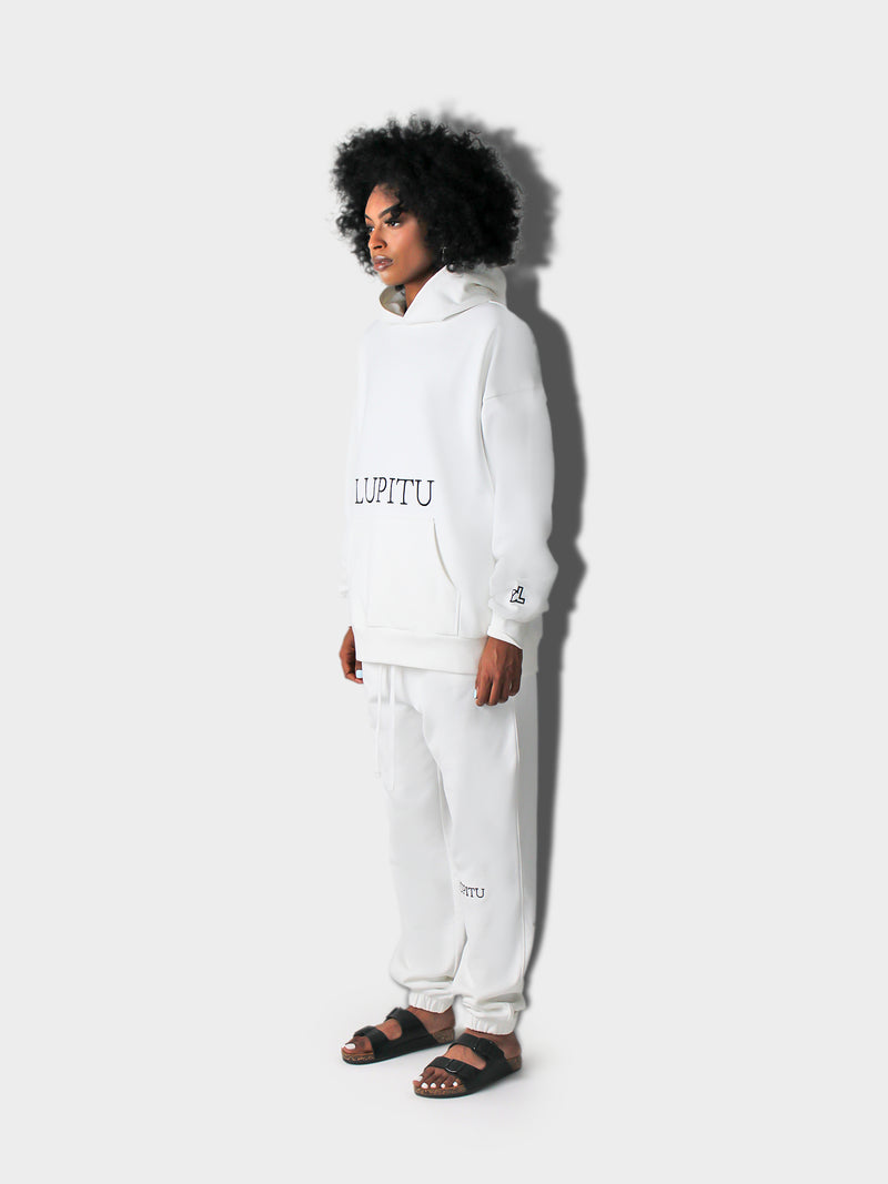 LUPITU WHITE JOGGER PANT