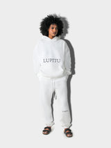 LUPITU WHITE JOGGER PANT