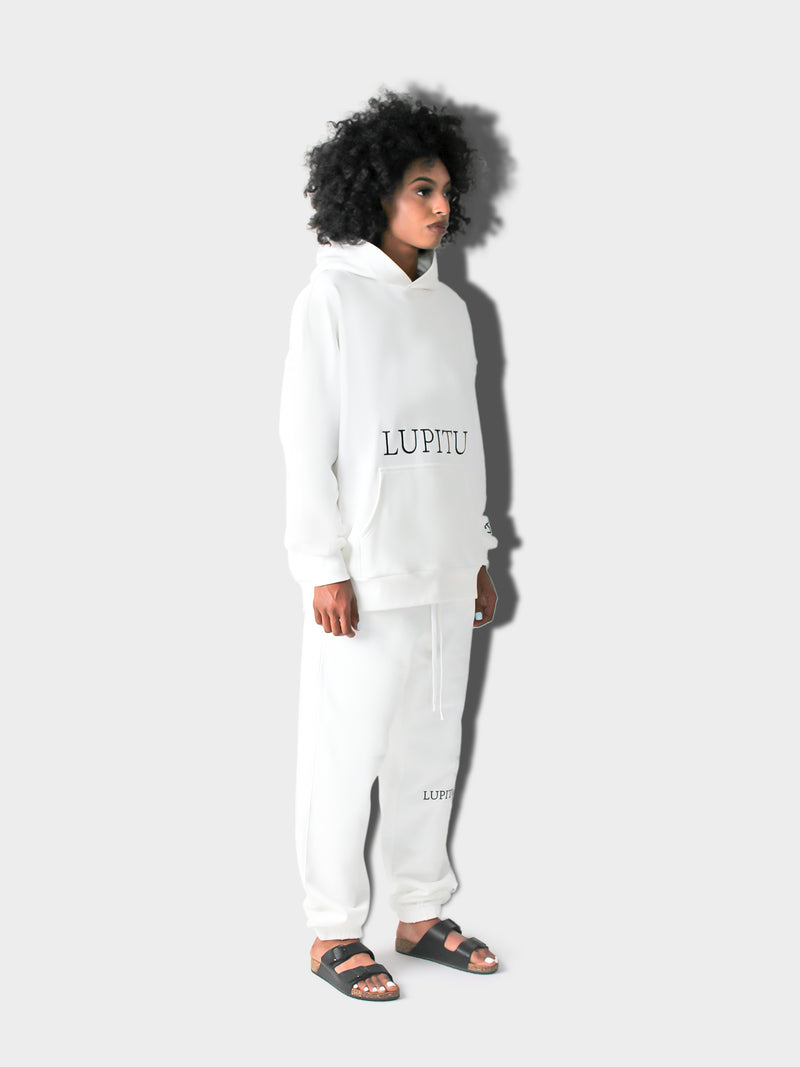 LUPITU WHITE JOGGER PANT