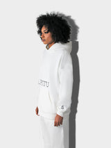 LUPITU WHITE HOODIE