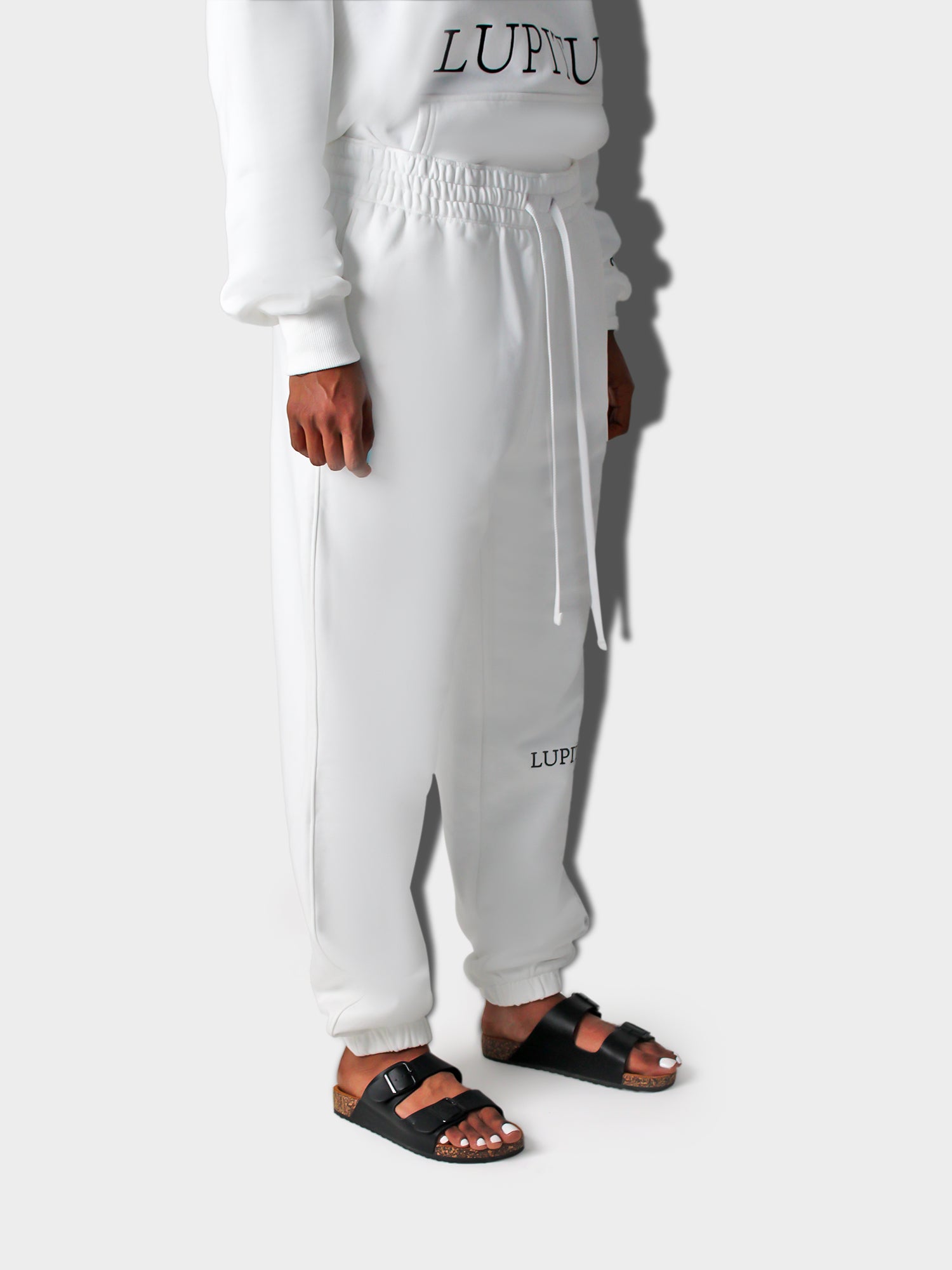 LUPITU WOMEN'S WHITE JOGGER PANT