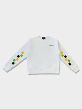 LUPITU WHITE PUZZLE SWEATER