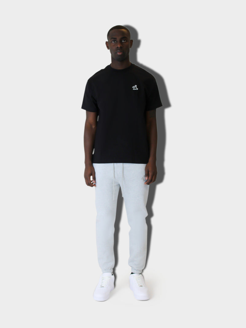 LUPITU 2 PACK WHITE & BLACK BASIC TEES