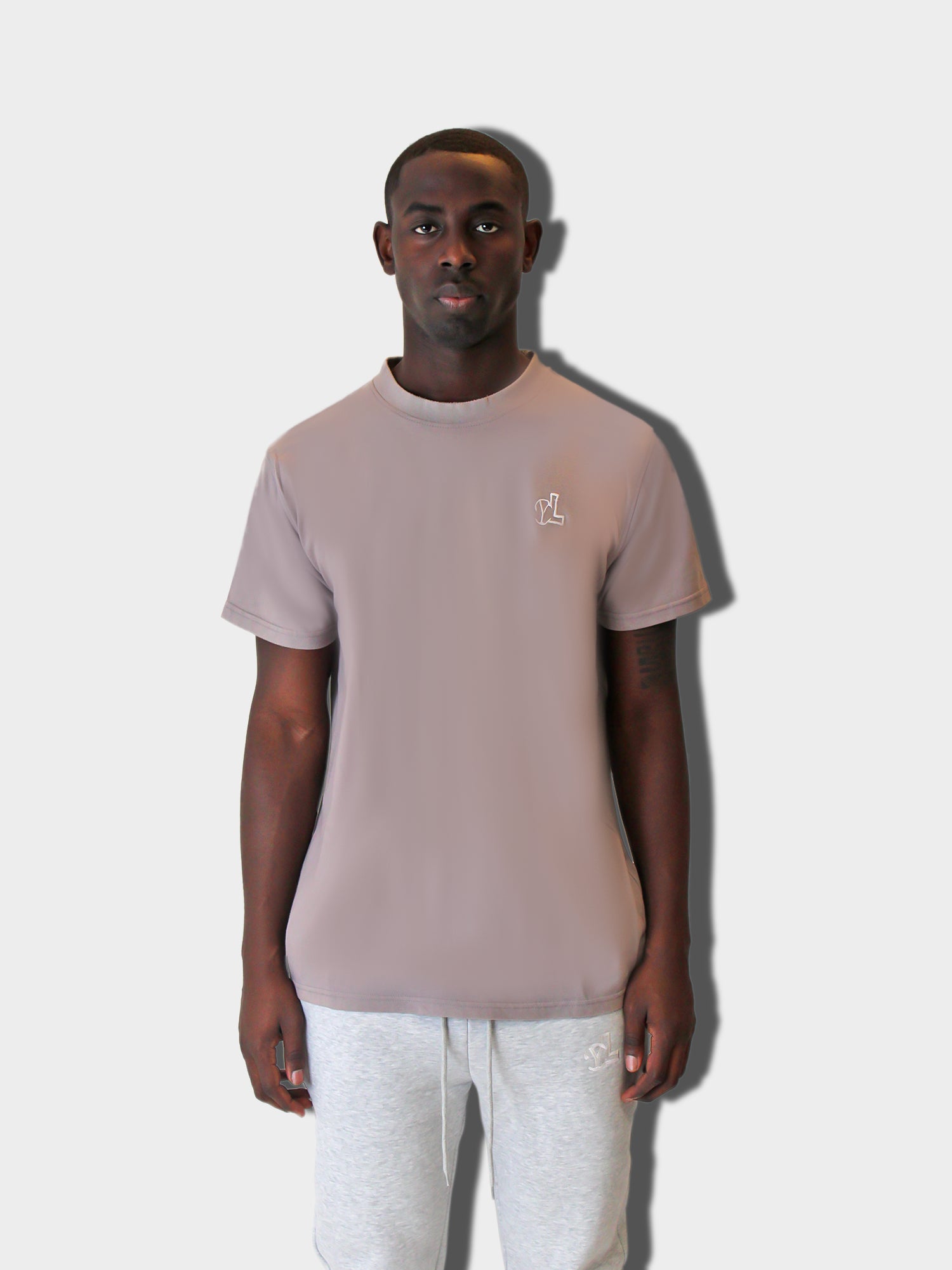 LUPITU MEN'S GREY TEE