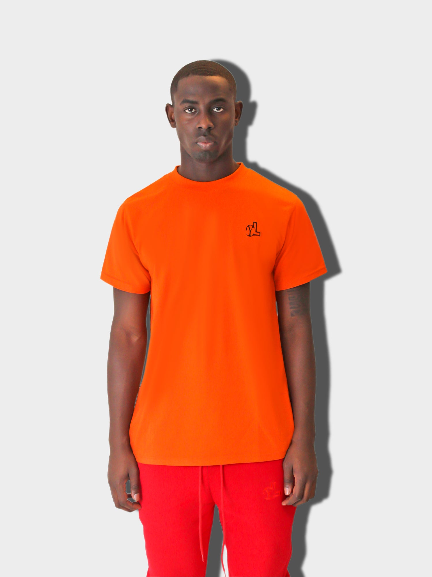 LUPITU MEN'S ORANGE TEE