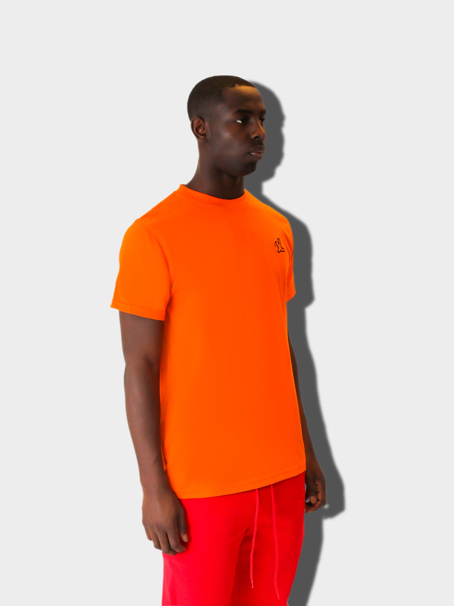 LUPITU MEN'S ORANGE TEE